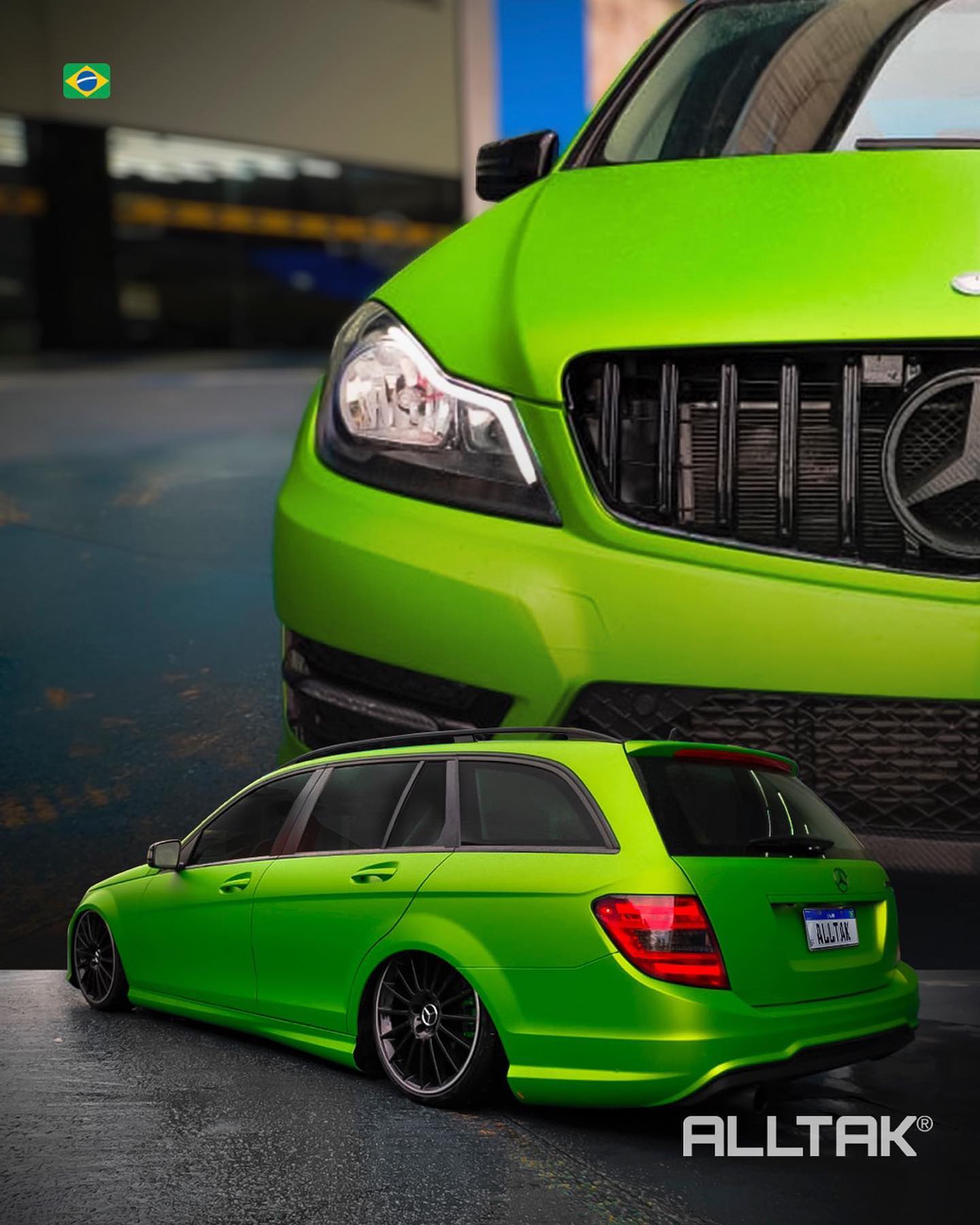 Vinilo Satín Kiwi Green Metallic #18S84M