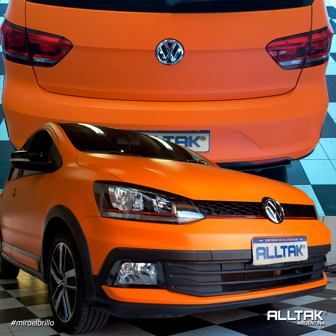 Vinilo Satin Orange  #18S36