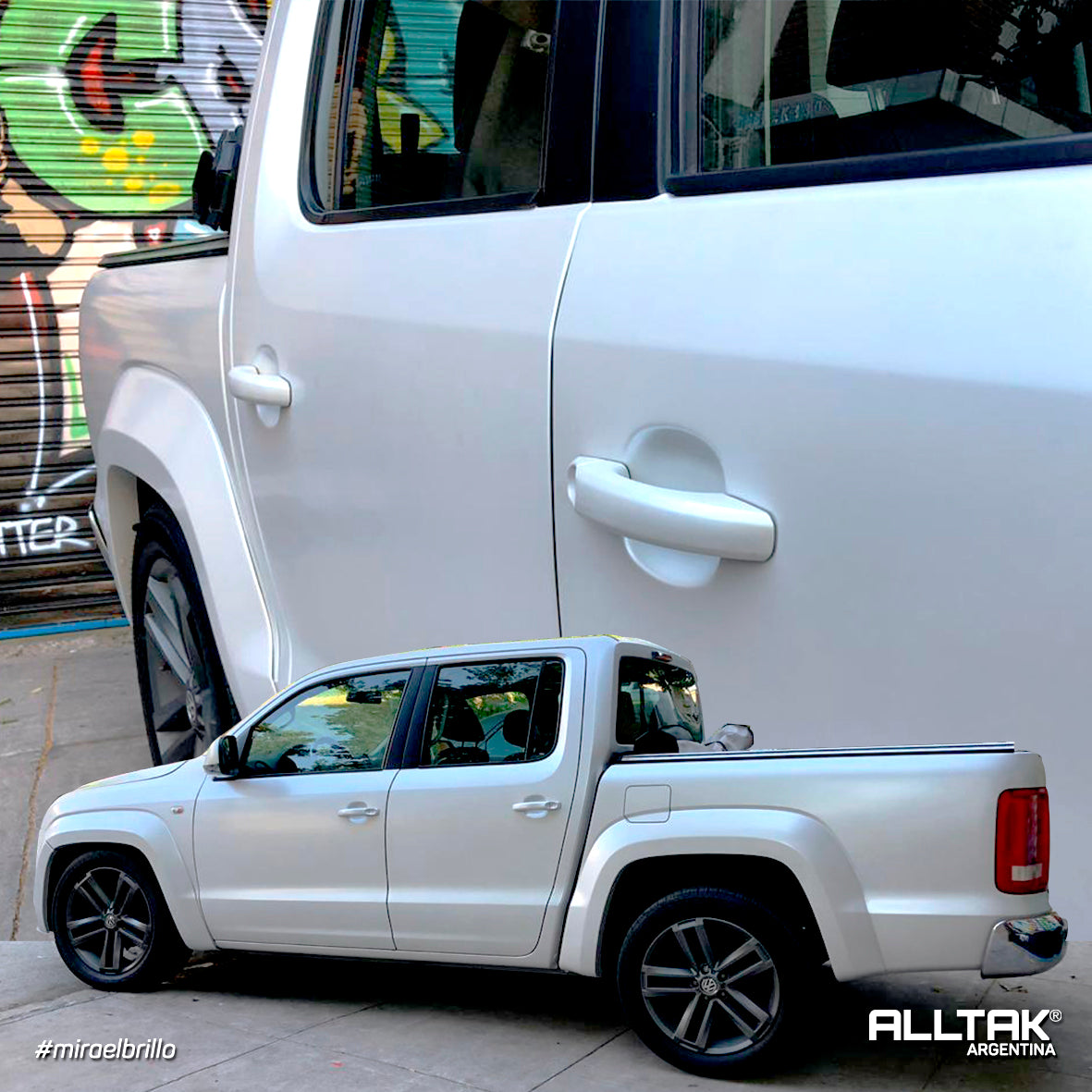 Vinilo Satin Pearl White  #18S946P