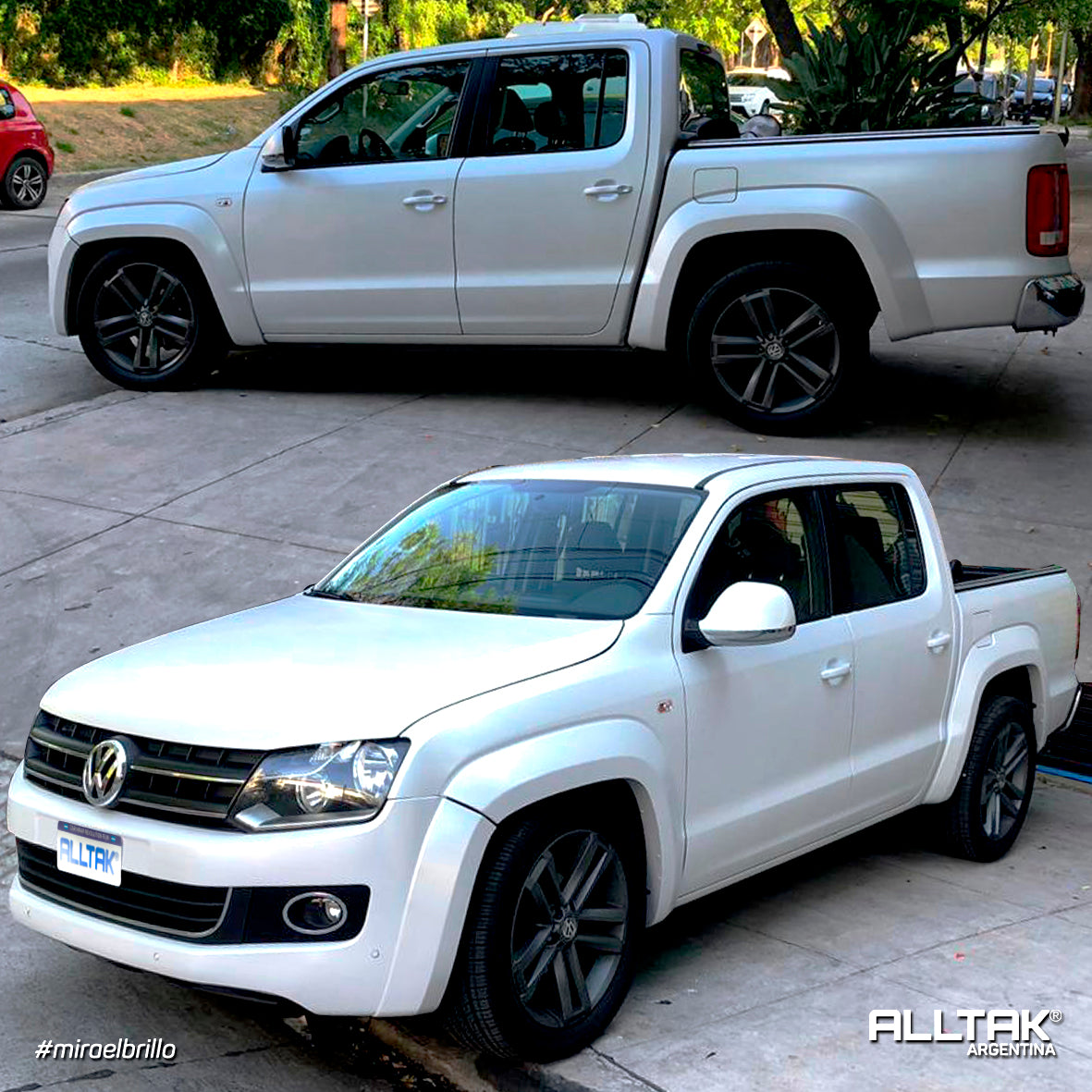 Vinilo Satin Pearl White  #18S946P