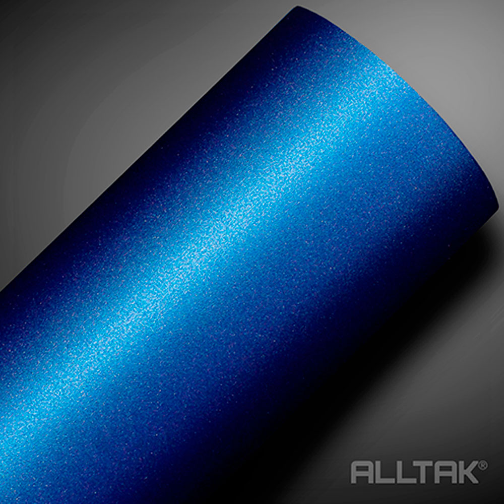 Vinilo Jateado Navy Blue Metallic  #18J192M