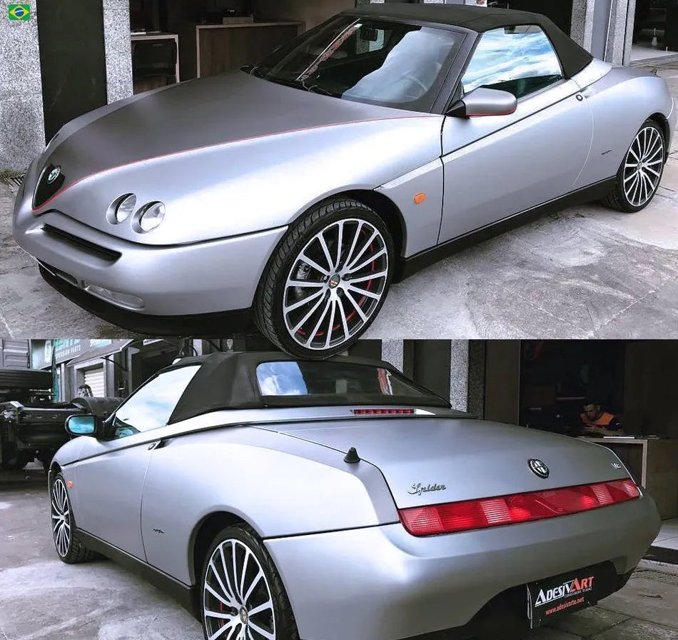Vinilo Satin Silver Metallic  #18S90M