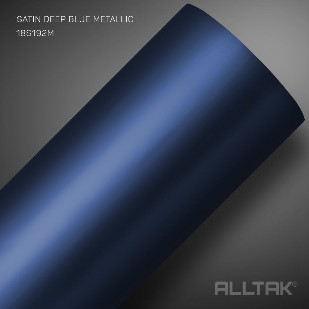 Vinilo Satin Deep Blue Metallic  #18S192M