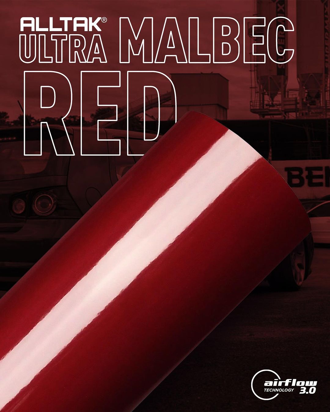 Vinilo Ultra Malbec Red #18U88